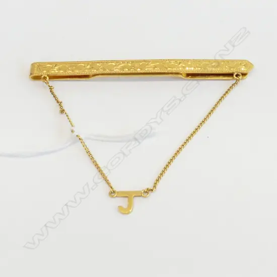 22CT (tested) BROOCH L.80mm 15.2 GM