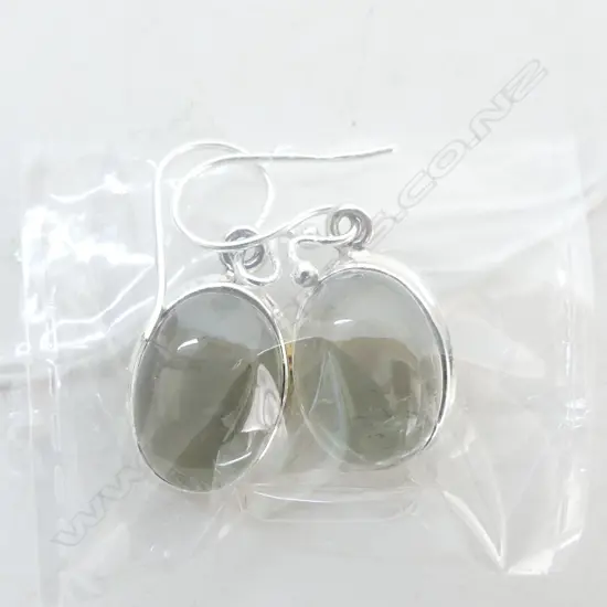 STG & GREEN AMETHYST EARRINGS
