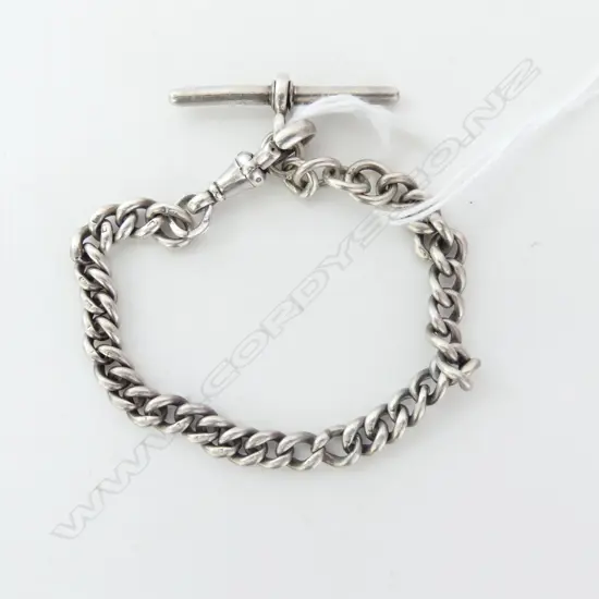 STG SILVER FOB BRACELET L.200mm 19 GM
