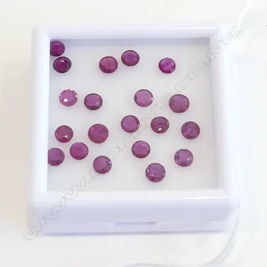 RUBY ROUND 20  = 4.76 CT