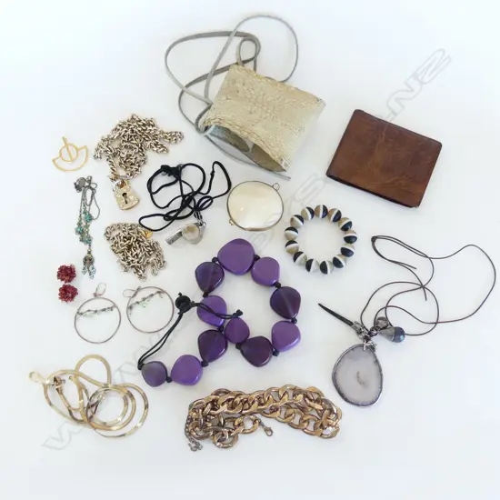 ASST. COSTUME JEWELLERY, WALLET ETC