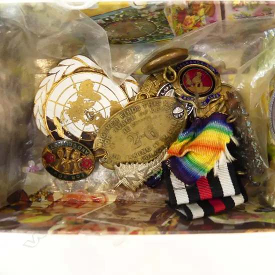 ASST. MILITARY PINS & BADGES