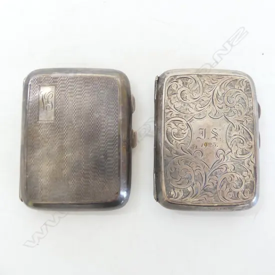 2 STG SILVER CARD CASES 139 GM