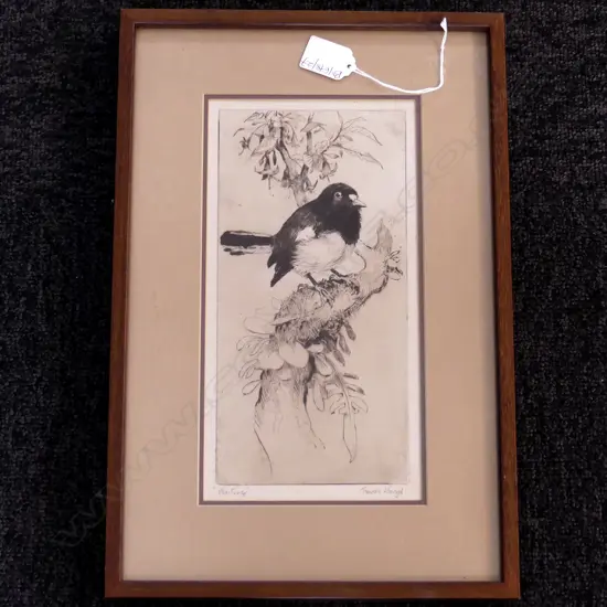 TREVOR LLOYD 'WAITING' ETCHING 270x140mm