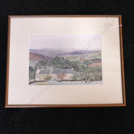 ARTIST UNKNOWN, ENGLISH LANDSCAPE WC 235x335mm