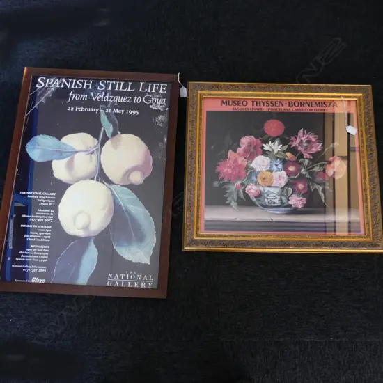 2 LG STILL LIFE POSTER PRINTS 715x500mm