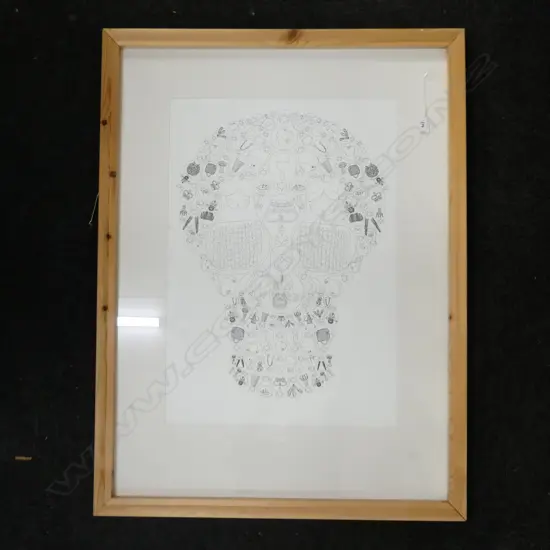 PENNY STOTTER SCREENPRINT UNSIGNED SOME FOXXING 685 X 480MM