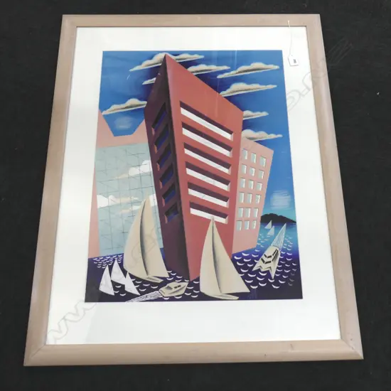 DICK FRIZZELL 'TALL SHIPS' PRINT 99/150 695x500mm