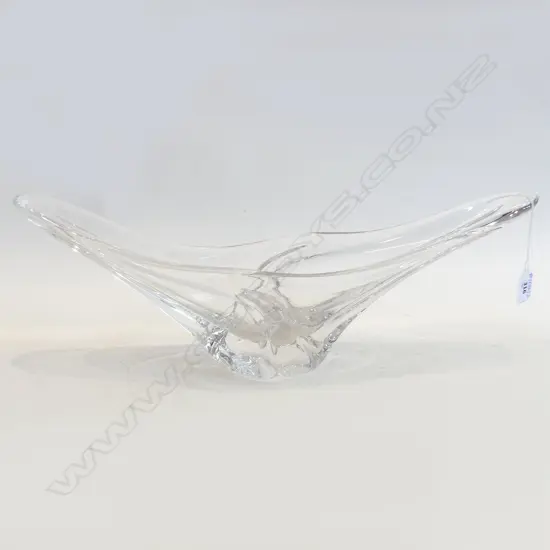 DAUM FRANCE ART GLASS BOWL W.540mm