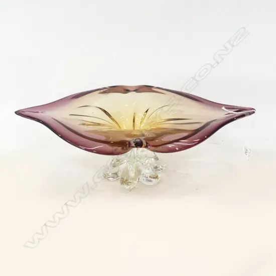 ART GLASS VASE 'NEW ZEALAND COLLECTION' W.385mm