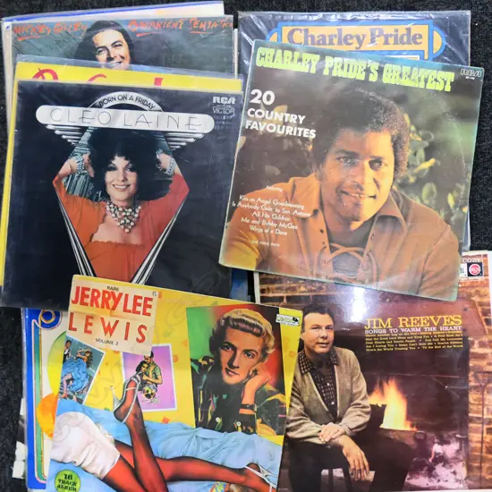 BOX LOT ASST. RECORDS