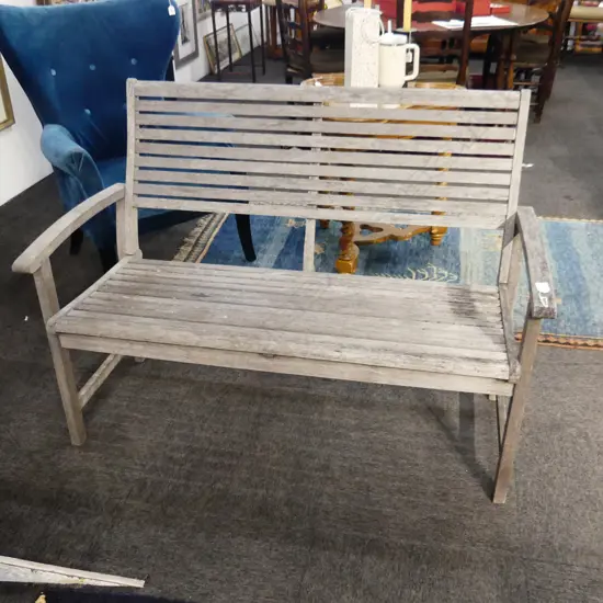 WOODEN GARDEN BENCH L.1250mm