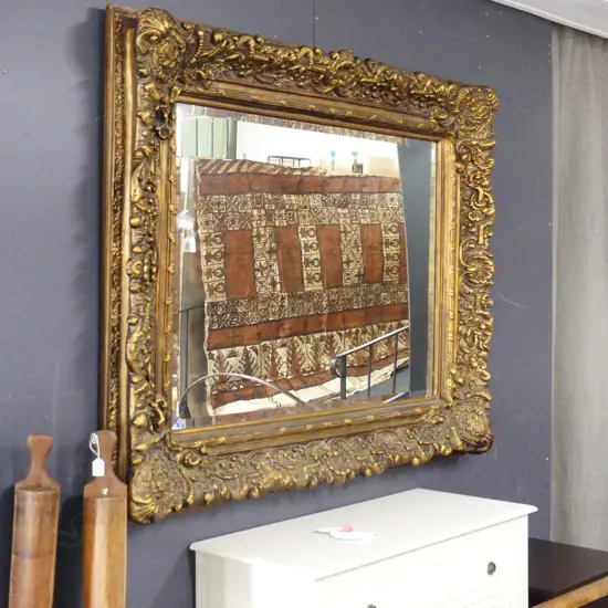 LG GILT FRAMED MIRROR 1140x1400mm