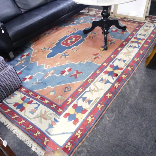 LG HANDKNOTTED ALL WOOL RUG 3200x2480mm