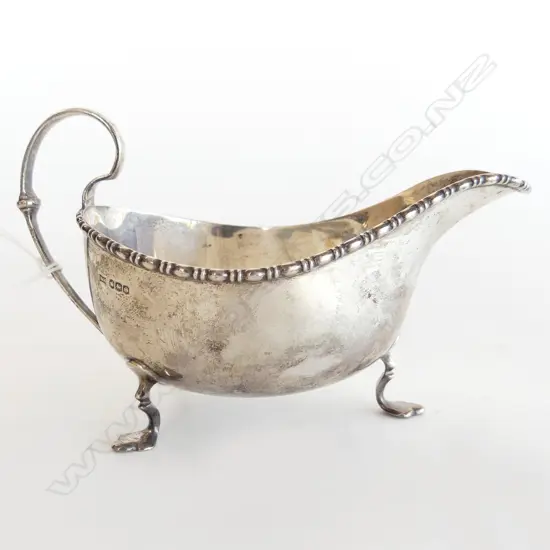 STG SILVER SAUCE BOAT SHEFFIELD 1931 105gm