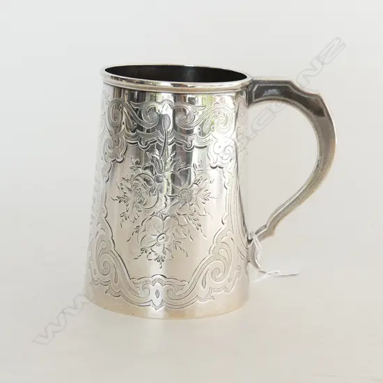 S/SILVER MUG VICT 331GMS H120MM