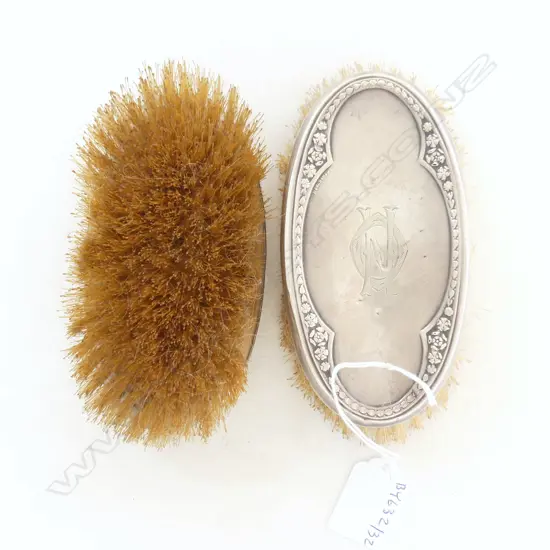 PR S/SILVER BACKED HAIR BRUSHES