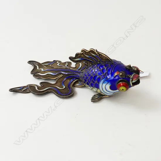 CLOISONNÉ ARTICULATED CATFISH L170MM