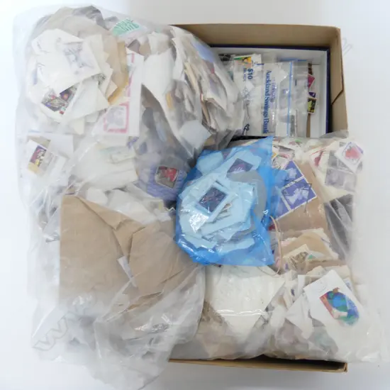 LG BOX ASST. LOOSE STAMPS