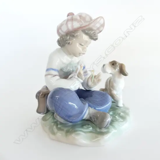 LLADRO #5450 'I HOPE SHE DOES...' H.140mm + box