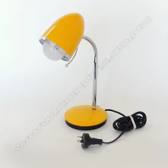 YELLOW DESK LAMP H.330mm