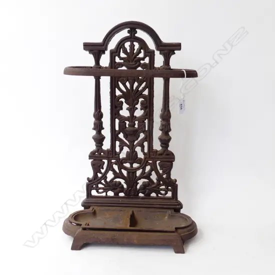 VICTORIAN CAST IRON UMBRELLA STAND H.500mm