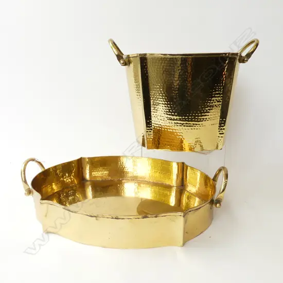  COPPER TRAY & BUCKET W410MM