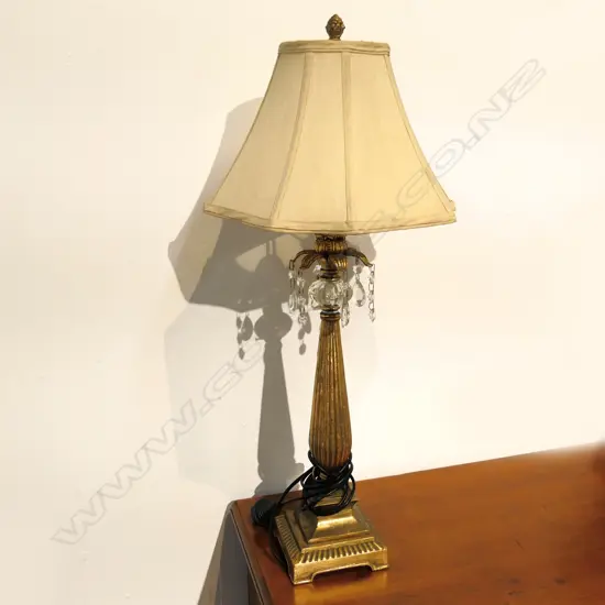 GOLD LAMP H.700mm SWITCH FAULTED