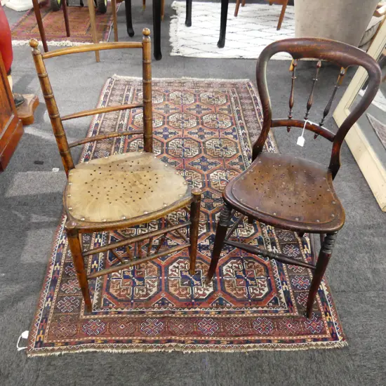 2 ANTIQUE CHAIRS