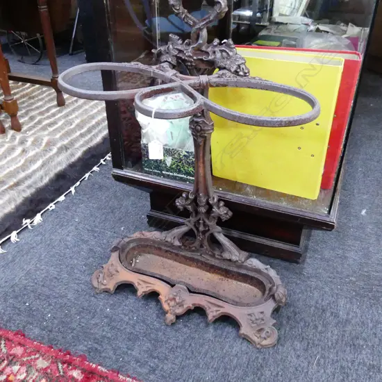 VICTORIAN STYLE CAST IRON UMBRELLA HOLDER H.715mm