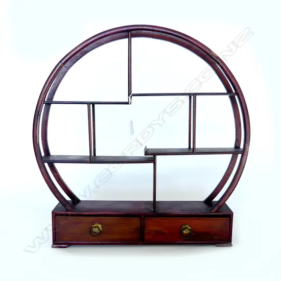 CIRCULAR ORIENTAL DISPLAY STAND H.510mm