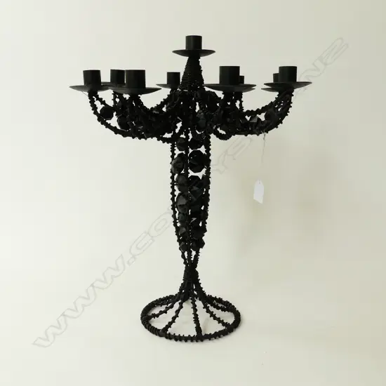 VINTAGE STYLE EIGHT ARM CANDELABRA H480MM