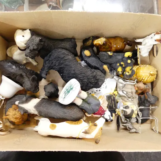 BOX ASST. DOG FIGURINES