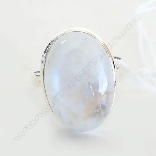 STG & MOON STONE RING
