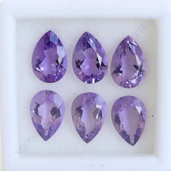 AMETHYST PEAR 6 = 16.62 CT