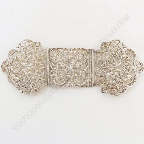 S/SILVER BELT BUCKLE 142GRMS