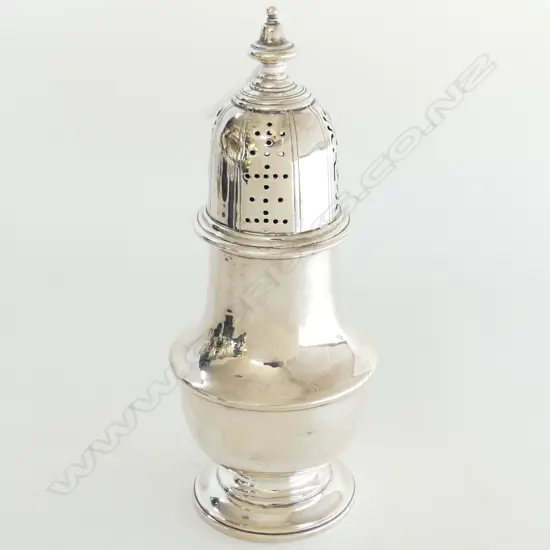 STG SILVER SIFTER, LONDON EARLY 20thC 285gm