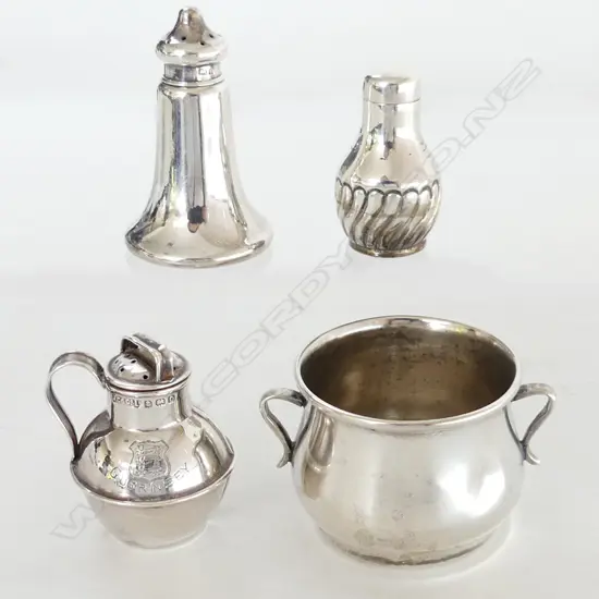 4 S/SILVER CONDERMENTS  85GRMS