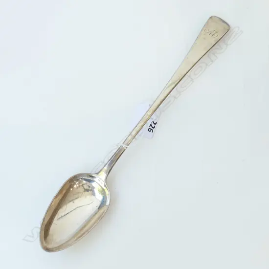 GEORGIAN STG SILVER PIE SPOON L.295mm 119gm