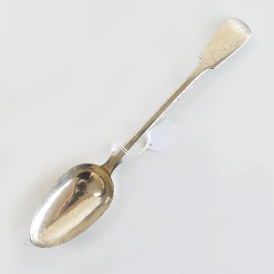 VICTORIAN STG SILVER PIE SPOON L.305mm 137gm