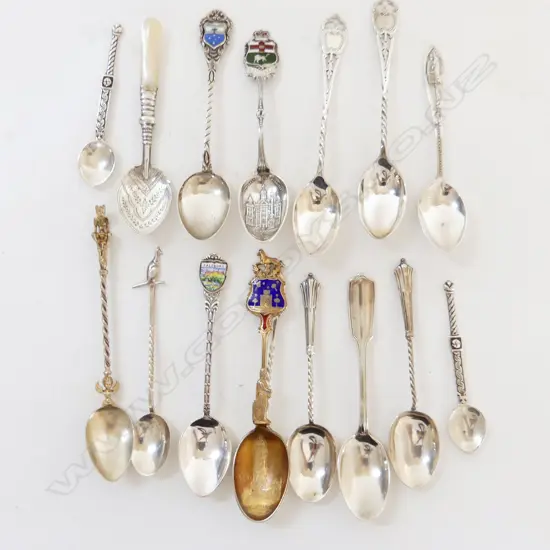 GROUP OF S/SILVER SOV SPOONS 160gms