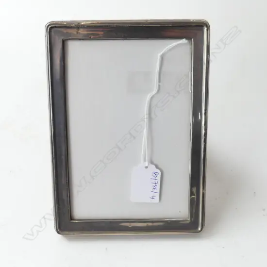 STG SILVER PHOTO FRAME B'HAM 1925 185x135mm