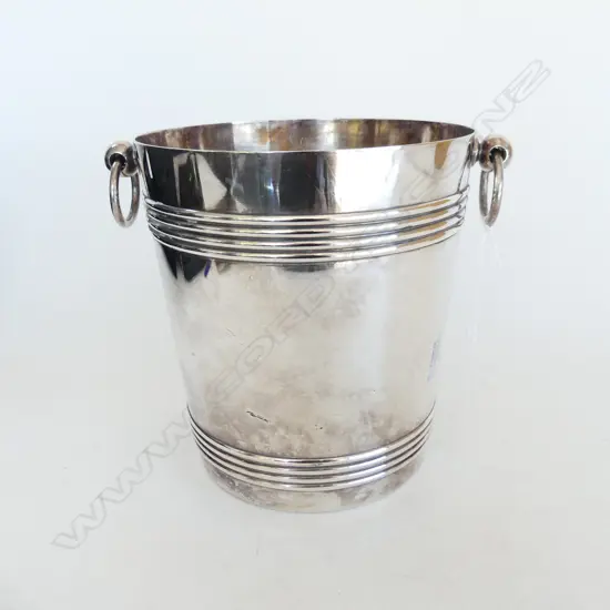 SILVER PLATED 'GALLICE POUR CHRISTOFLE' CHAMPAGNE ICE BUCKET