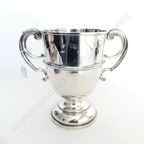 ANTIQUE SILVER TROPHY CUP 793gms Birmingham 1922
