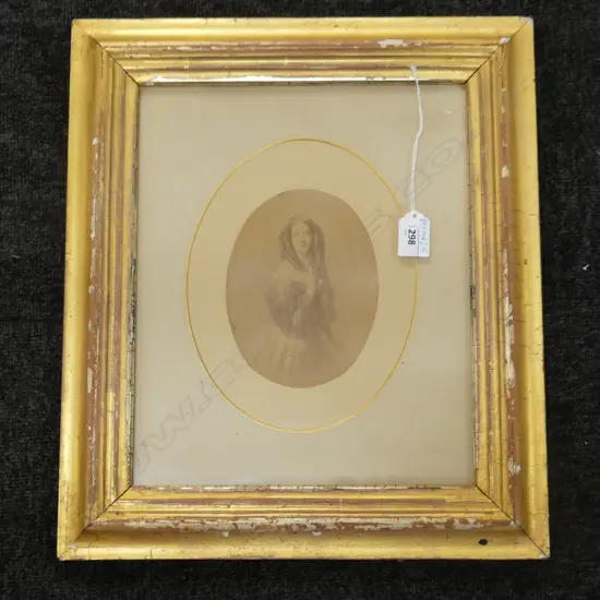 VICTORIAN PORTRAIT PRINT 155x120mm