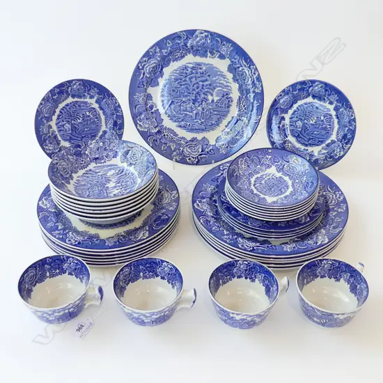 WOODS B/W PART DINNER SERVICE