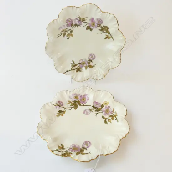 PR EARLY LIMOGES PLATES 240mm dia