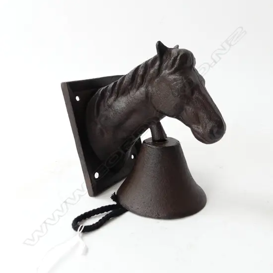 CAST IRON HORSE BELL H.170mm