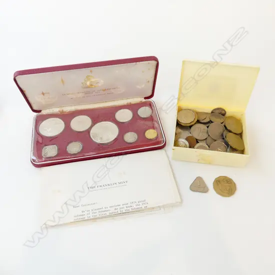 FIJI TONGA COOK IS SAMOA & BEMUDA 1972 PROOF SETS