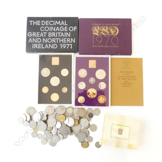 GB & NORTHERN IRELAND DECIMAL COINAGE WHITE BOX  LARGE COLLECTION  BRITISH COINS